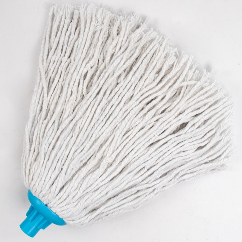 Haysdick HKY-194 iron white cotton thread round head mop 1 mop head