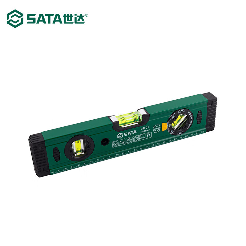 SATA industrial-grade level high-precision with strong magnetic professional-grade aluminum alloy level mini/small/heavy-duty optional 05701 Magnetic level 300MM
