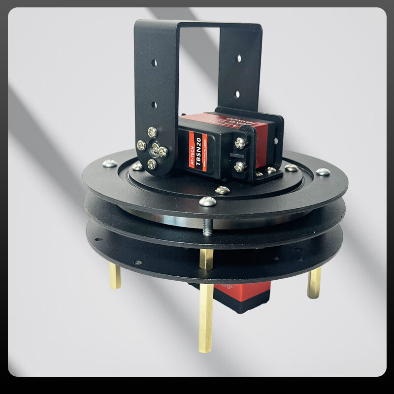 Zhu Xiaobao two-dimensional electric gimbal, two-degree-of-freedom gimbal, two-degree-of-freedom servo gimbal, TI cup electronic design competition customized model, gimbal five, without servo