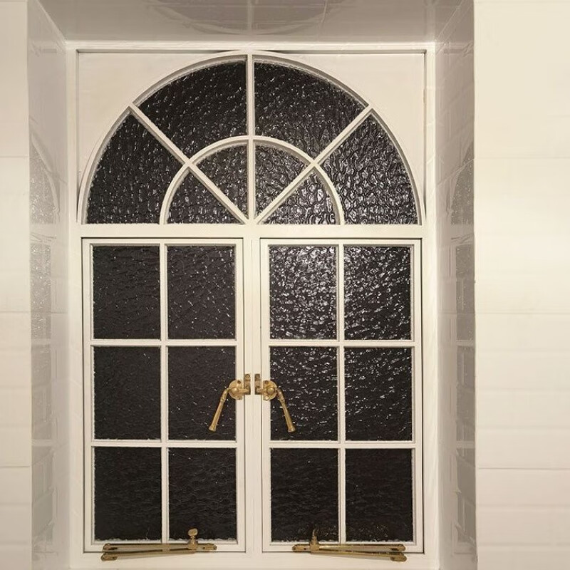 Yaotian French retro iron art old steel window dining room living room rectangular partition study loft lighting window glass window French retro iron art old steel window dining room living room long