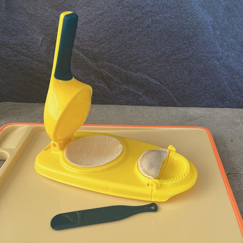 Jiaxiaoyou Japan exports dual-purpose automatic dumpling making machine, upgraded small dumpling wrapping machine, dumpling rolling machine, upgraded deep sea blue dumpling making artifact 1 piece (pressed