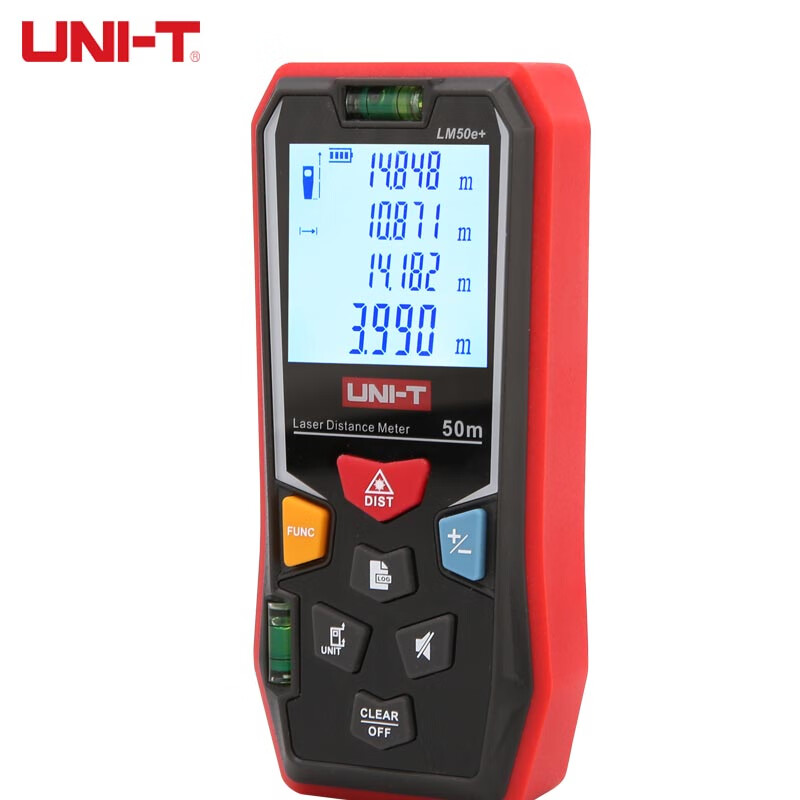 Uni-T LM100e+ handheld laser distance meter infrared laser measuring instrument handheld room measuring instrument 100 meters