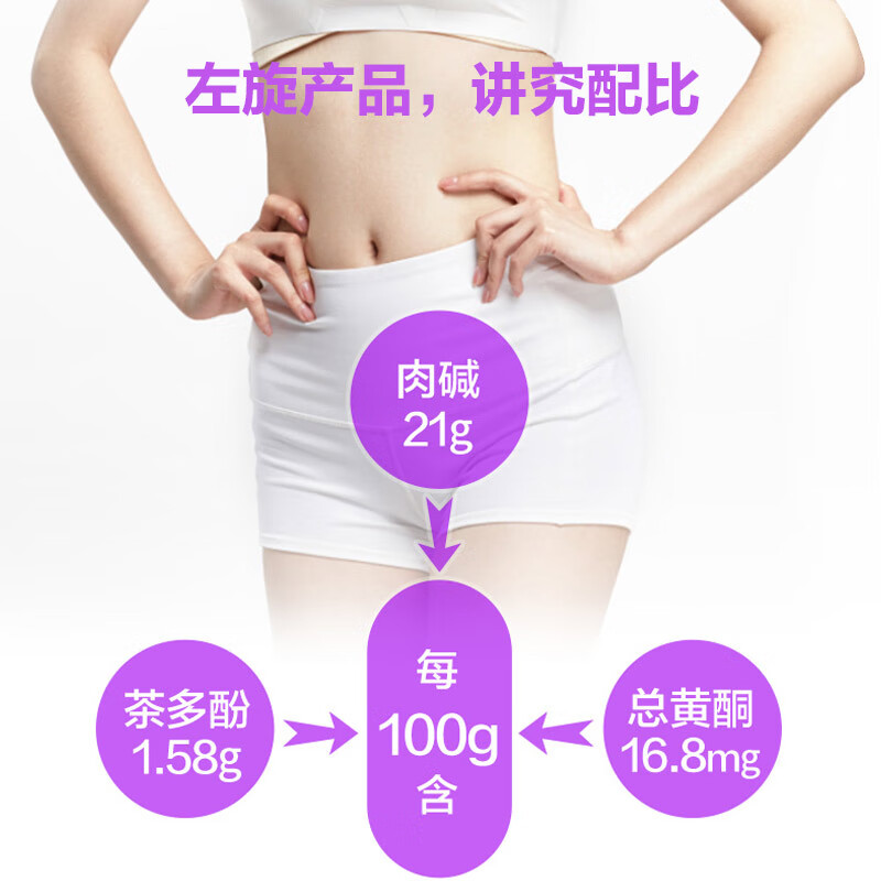 Tomson By-Health L-Carnitine Tea Polyphenols Loaded Leaf Weight Loss Slimming Fat Burning Fat Reduction Men and Women 40 Tablets*1 Bottle Recommended to Buy 3 Bottles