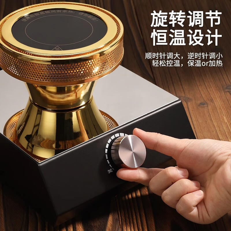 Mongdio siphon pot household siphon coffee pot set coffee machine manual siphon pot special light wave oven 400W