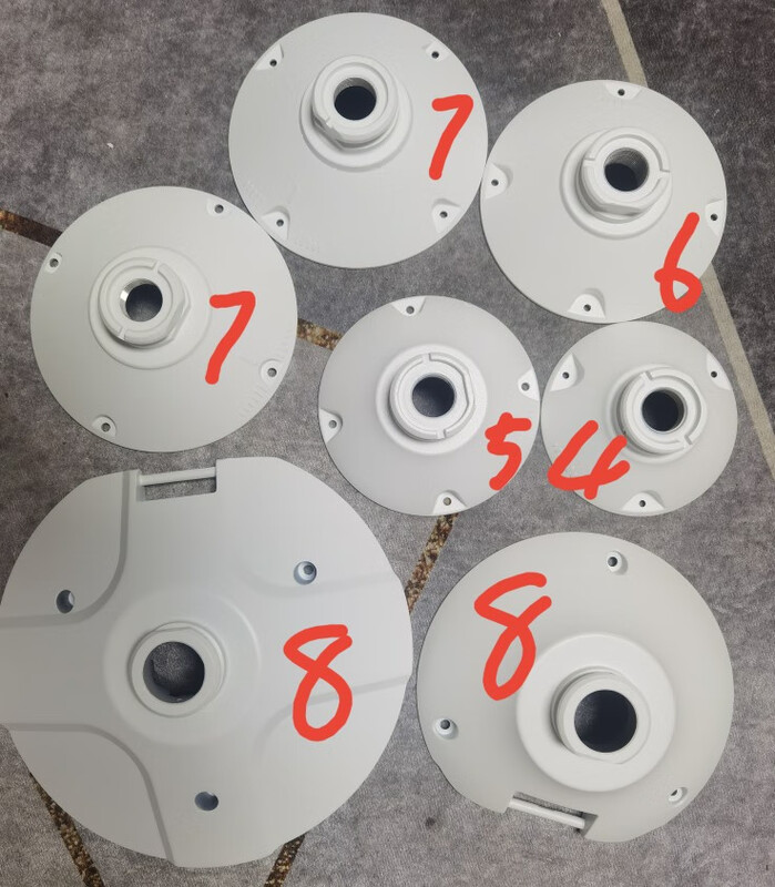 Network ball machine tail line top cover broken accessories 4/5 610/4/30/710/83 37 Hikvision 7-inch 4-strand