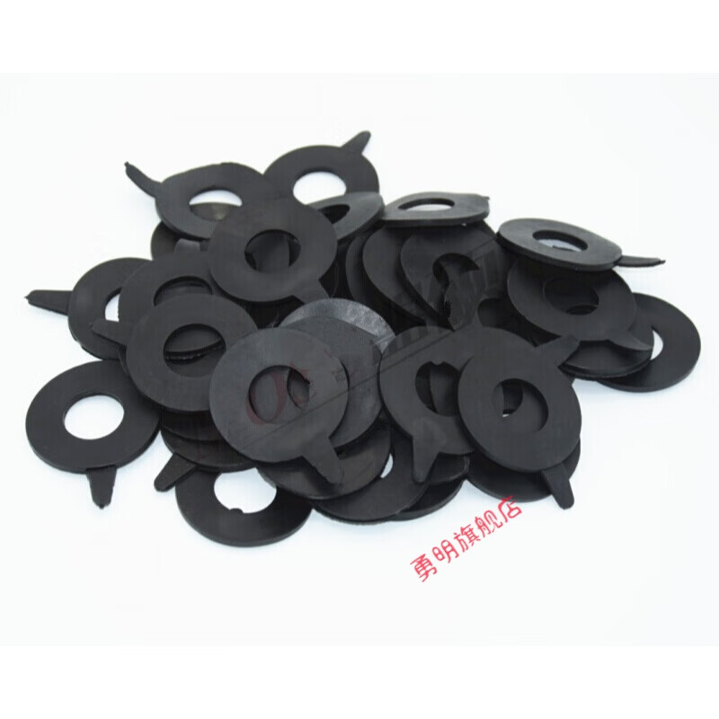 Yue Changsheng rubber sealing gasket flange rubber gasket valve flat gasket thickened DN25 40 50 80 100 DN100 (153*105*3) 50 price