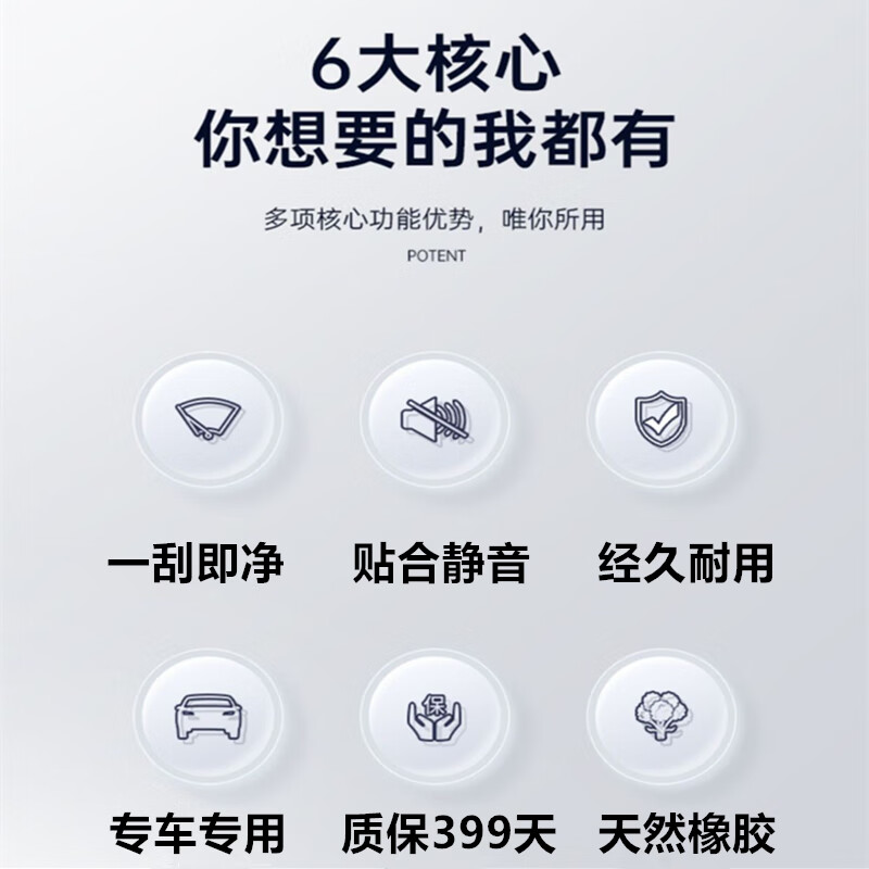 Hanlai Mercedes-Benz CLA260 wiper original cla200 wiper blade cla180 wiper 16/17/18/19/21 model Mercedes-Benz CLA (16-22 model)