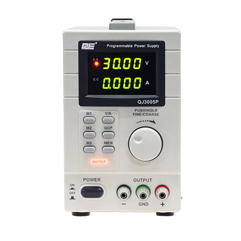 QJE precision DC regulated power supply QJ3005N/T/P transformer linear constant current source program-controlled adjustable power supply QJ3005P (30V/5A with USB interface)