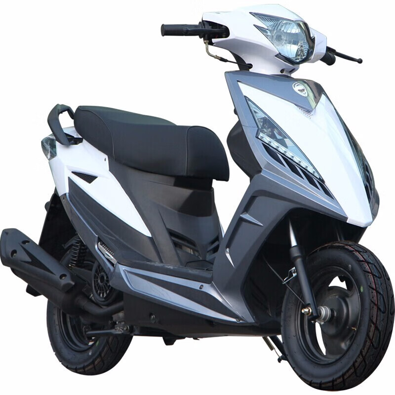 Jiefan (JF) battle speed scooter motorcycle scooter moped street car 125cc fuel mobility scooter matte black standard model