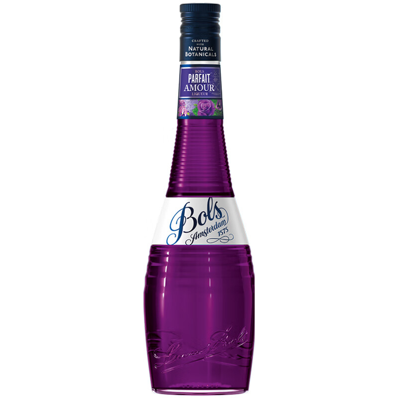 BOLS foreign wine imported from the Netherlands, violet flavored liqueur 700ml, DIY bartending, base wine, prepared wine, baking wine