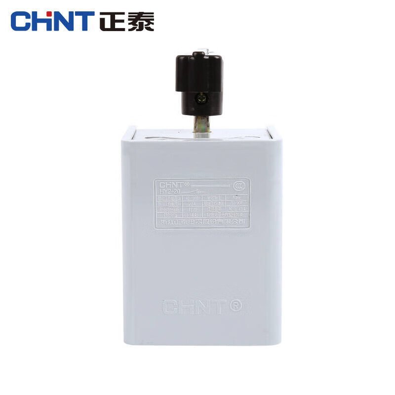 Chint (CHNT) reverse switch HY2 three-phase 380v motor forward and reverse switch HY2-8 rated current about 7A heating current about 15A