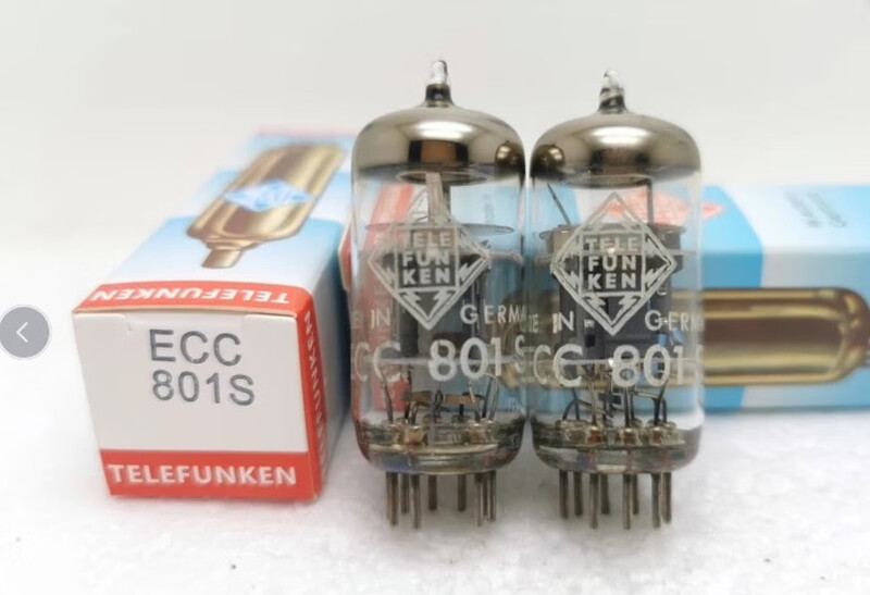 Trimica brand new Telefunken ECC801S/ECC81/12AT7 electronic tube bargain price Feihuan Trimica ECC801S
