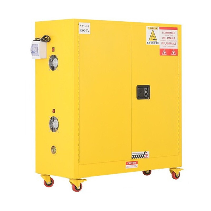 Shangliuxin lithium battery charging explosion-proof cabinet 30-gallon wheeled battery safety cabinet battery storage cabinet
