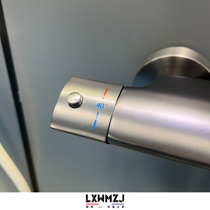 LXWMZJ brand/ideal minimalist design three functions three water outlets constant temperature shower head gun gray constant temperature model