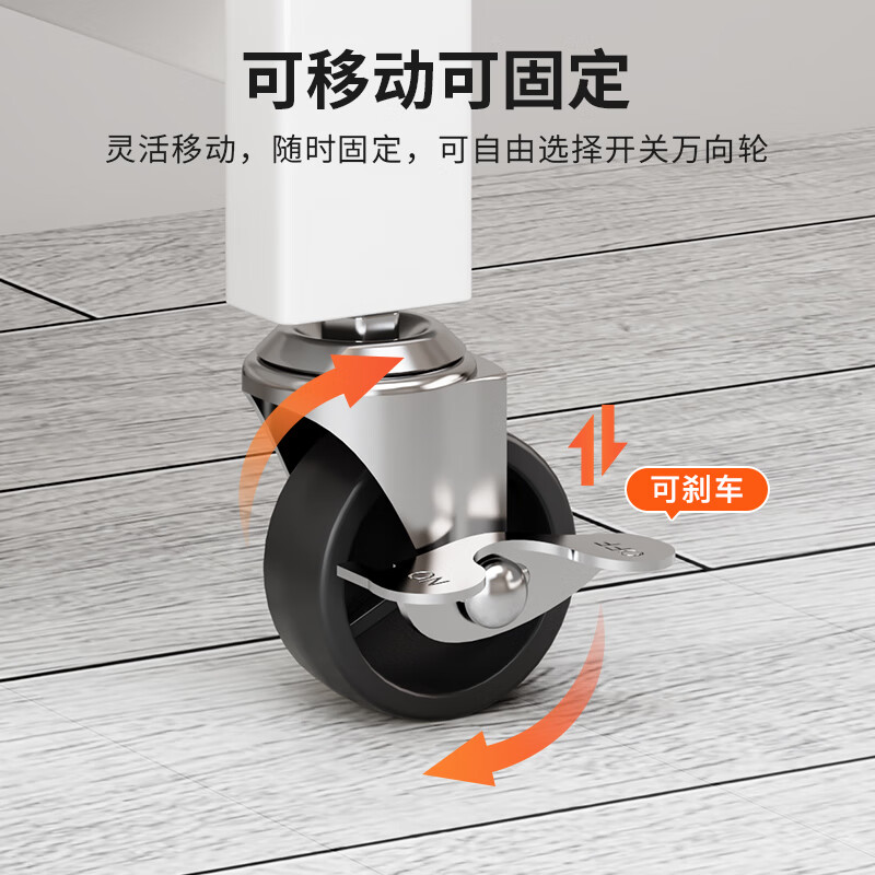 Yicai Nianhua bookshelf floor-standing living room installation-free device rack removable folding iron bookcase book storage shelf 6060