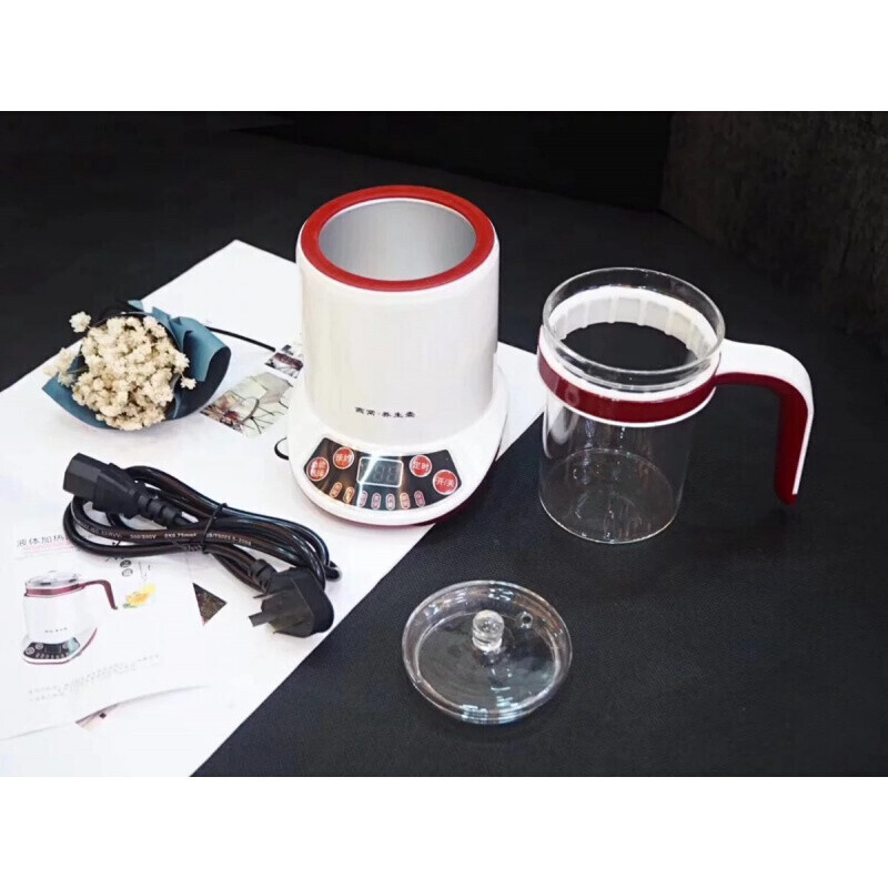 HanJiaOurs HanJiaOurs multifunctional health pot small household bird's nest machine high borosilicate glass lid with complete set 0ml