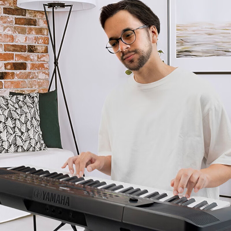 Yamaha (YAMAHA) electronic keyboard PSR-F52/E383 beginner's entry 61-key adult and children's performance teaching practice grading piano 373 upgraded to PSR-E283 official standard