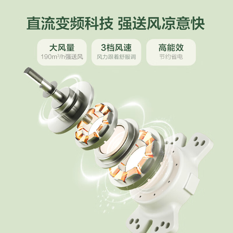 Op Lighting DC kitchen dedicated cooling fan air conditioning fan air cooler ventilation lighting three-in-one embedded LZ01H