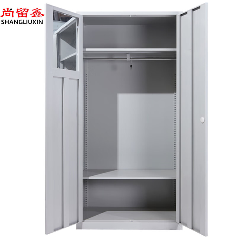Shang Liuxin steel clothes rail wardrobe 1850*900*500mm housekeeping cabinet factory workshop locker staff large wardrobe thickened iron cabinet