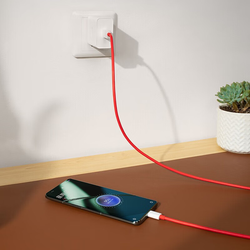 OnePlus original USB-A to Type-C flash charging data cable 10A 1 meter charging cable supports 100W Max multi-protocol compatible universal OPPO flash charging data cable 10A 1 meter