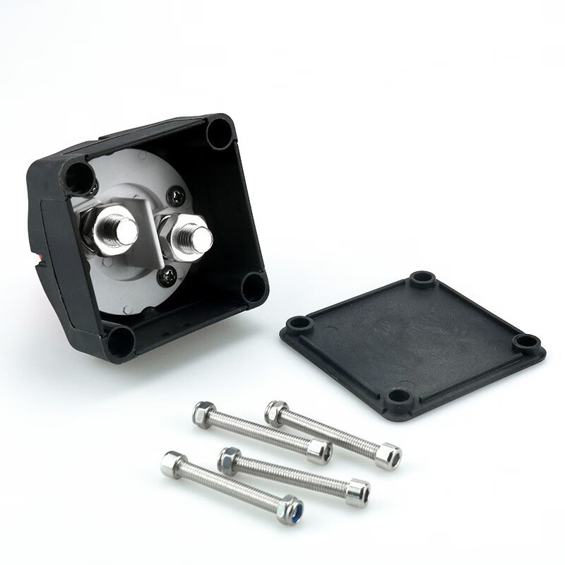 Anliju 12V24V car, RV, yacht battery power-off switch high-current power supply protection main power switch high-current power-off switch