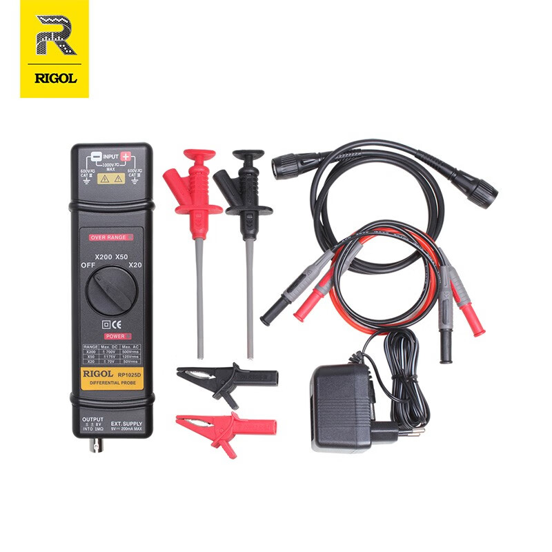 RIGOL Puyuan RP1025D oscilloscope probe 25MHz, 1.3KV bandwidth 25MHz high voltage differential probe RP1025D