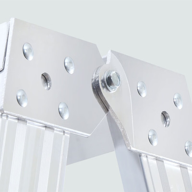 Golden Anchor European standard aluminum alloy double-sided ladder industrial ladder AO31-214 engineering ladder unfolded height 4.285 meters