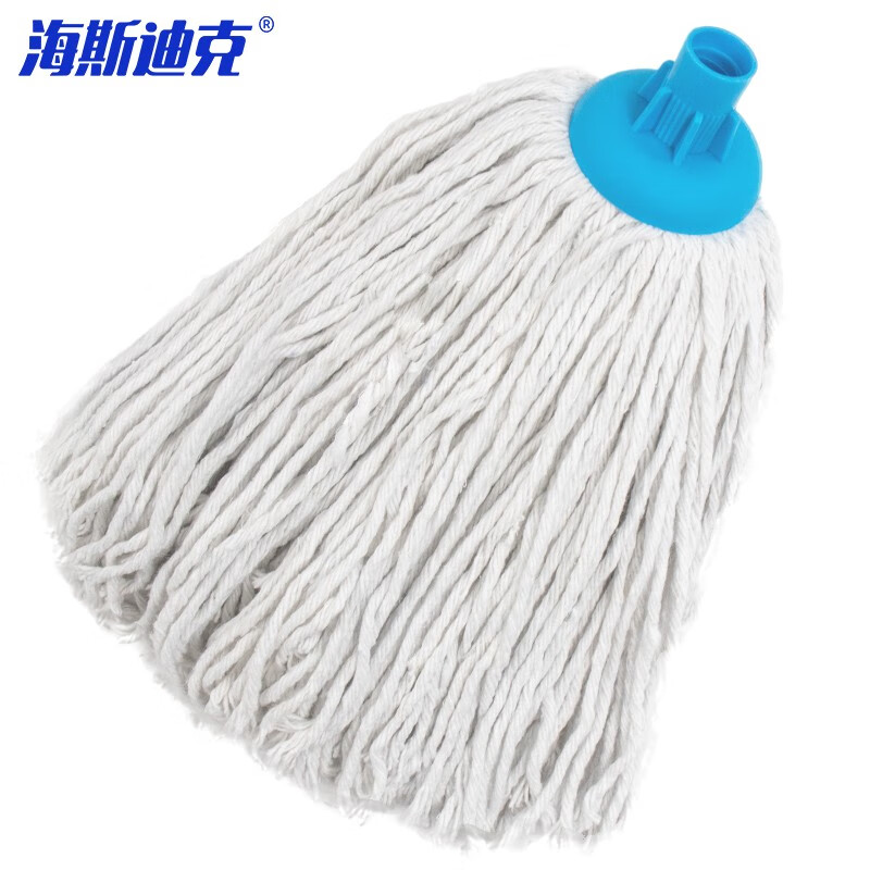 Haysdick HKY-194 iron white cotton thread round head mop 1 mop head