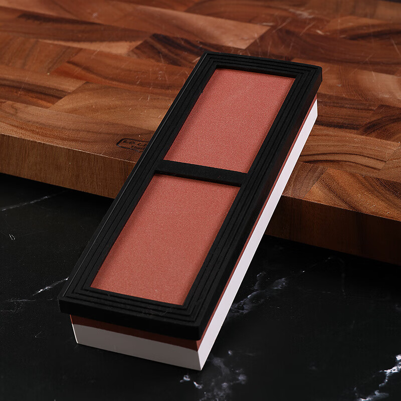 MAD SHARK German imported double-sided sharpening tool sharpening stone household anti-slip fine grinding coarse sharpening tool multifunctional 1000/6000 mesh white corundum sharpening stone + bamboo base