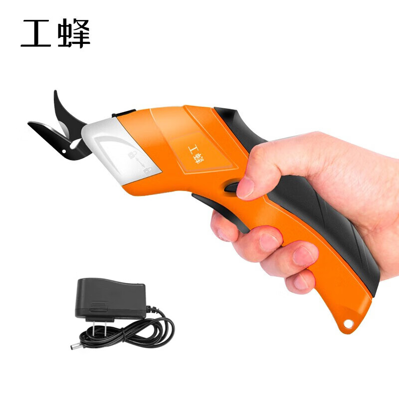 WORKERBEE WORKERBEE WORKERBEE 3.6V electric scissors lithium battery handheld cloth cutting machine tungsten steel blade