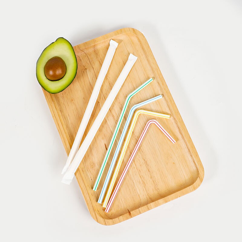 Yekee disposable hygienic straws individually packaged straws 50 pieces Y-9912