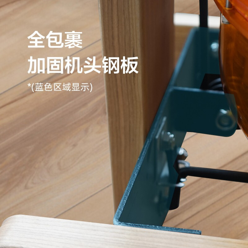 Boluo rowing machine, uniform large resistance, noise reduction, black technology, foldable smart water resistance, home aerobic fitness equipment, red oak folding model Z02 self-lubricating copper sleeve