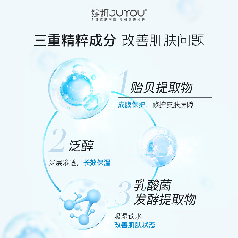 JUYOU Blue Skin Moisturizing Repair Patch 25ml*5 pieces Valentine's Day gift