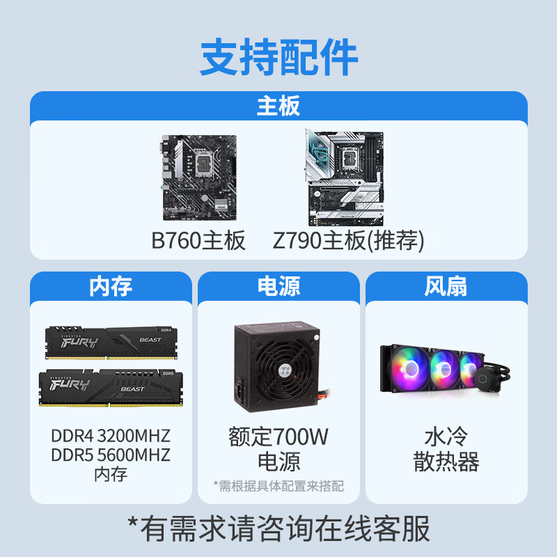 Second-hand 95 new intel Core i3 i5 i7 12th generation 13th generation CPU processor 4 core 6 core 10 core diy host accessories i7 13700F 2.1GHz 16 core 24 threads