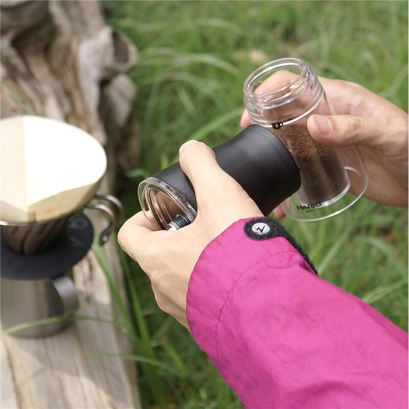 HARIO Japanese direct mail Japanese hand grinder manual coffee bean grinder portable coffee grinder slim MSS-1TB