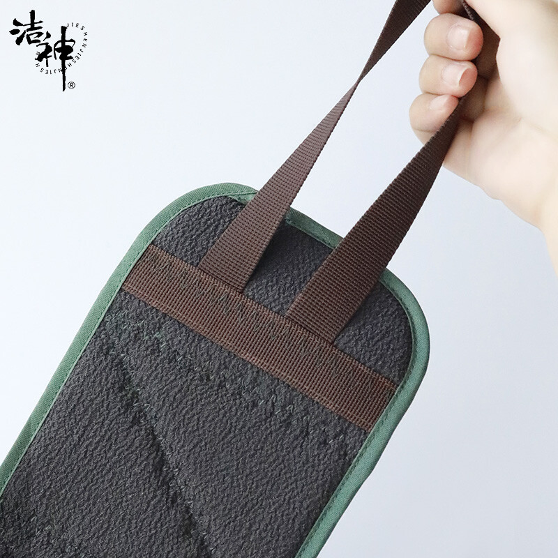 Jieshen Thickened, Bigger, Bold and Longer, Men's Special Bath Towel, Powerful Coarse Sand Back Rubbing Bath Towel, Don't Ask for Help, Dark Coffee Bath Towel (Thickened, Longer and Wider)