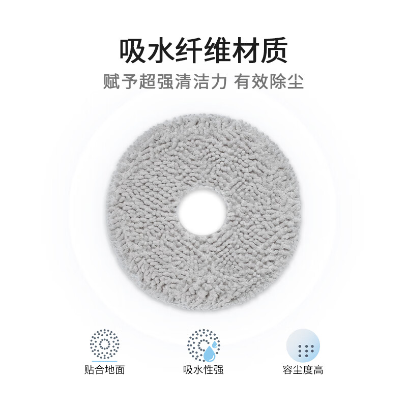 Water wizard is suitable for Midea Lingmo V10 V12 sweeping and mopping robot accessories cleaning fluid consumables mop holder side brush main brush cover filter garbage bag dust bag quarterly pack