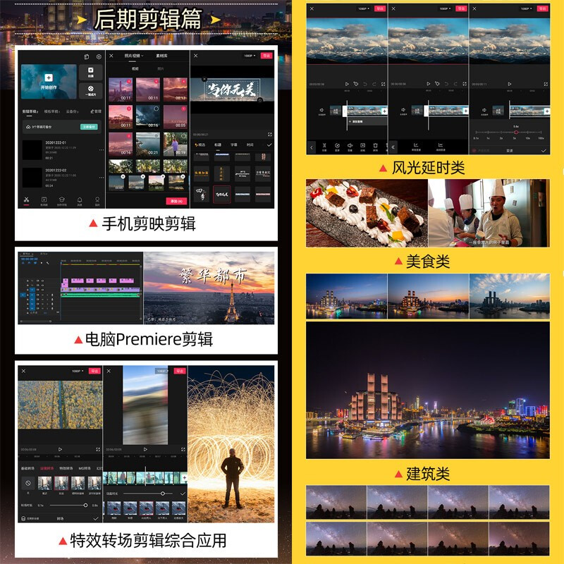 Introduction to short videos: 80 tips for mastering shooting and editing of portraits, travel, scenery, food, architecture, and starry sky