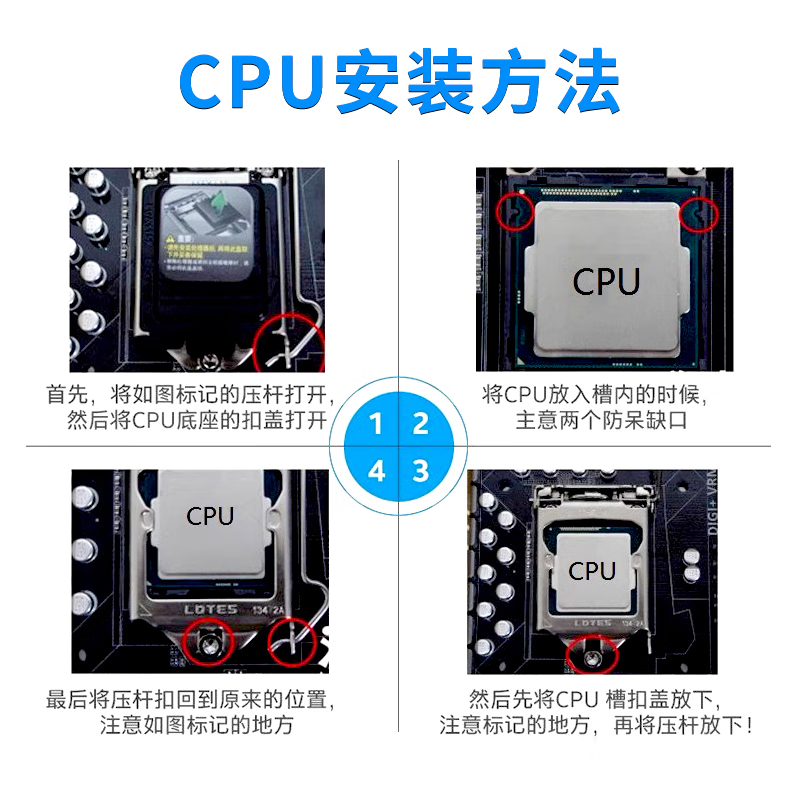 Intel intel 4th generation/i3/i5/i7 dual-core quad-core 1150-pin Core desktop CPU chip i5-4570 quad-core four-thread