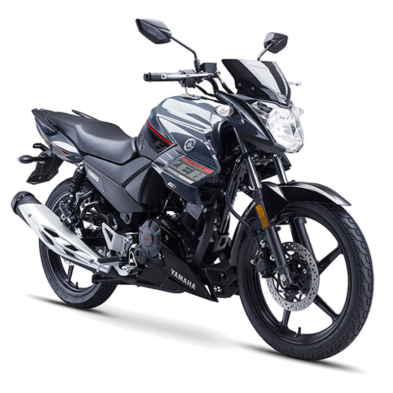 Yamaha Motorcycle Feizhi 150 street bike YS150 straddle bike JYM150-7 EFI National IV double-disc sports car racing rider car Chuangnuo Technology YAMA Feizhi YS150/front disc rear disc/Haoyue Gray/2SB6-10A
