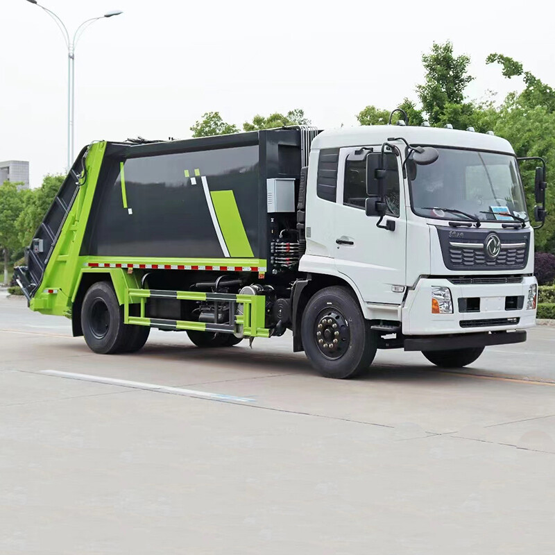 Nongdawei Guoliu Tianjin compressed garbage truck multi-functional 14 square meter large removal truck community loading sanitation truck garbage transfer truck Dongfeng Tianjin compressed garbage truck