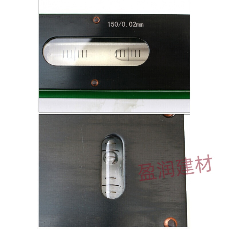 Xiaoxiong fitter level level 150/200/250/300mm precision 0.02 industrial grade fitter strip measurement 300mm (high precision 0.02mm)