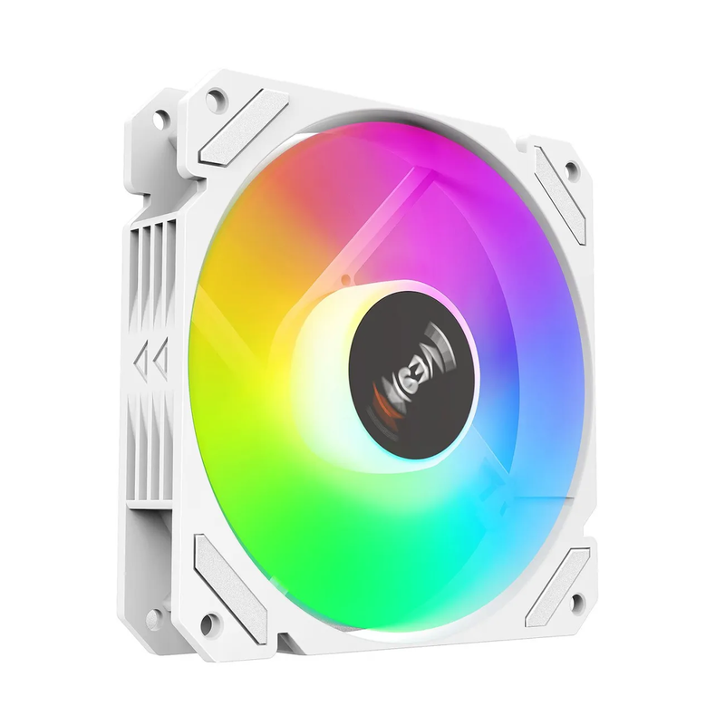 Mingsu Jizhi Titan PRO computer case, gaming power supply (side transparent/supports ATX/wide-body gaming computer case/supports long graphics card/back line) 3 black positive blades and 2 black reverse blade Twilight ARGB fans