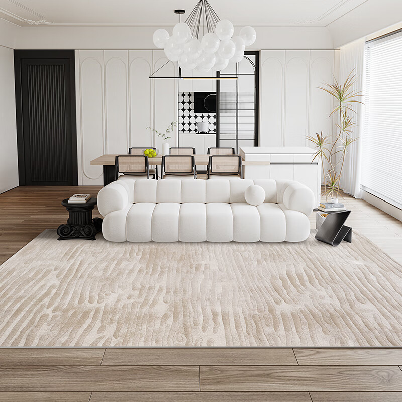 Guzhen carpet living room light luxury luxury bedroom sofa imported waterproof stain-resistant carpet Normandy-300x400CM
