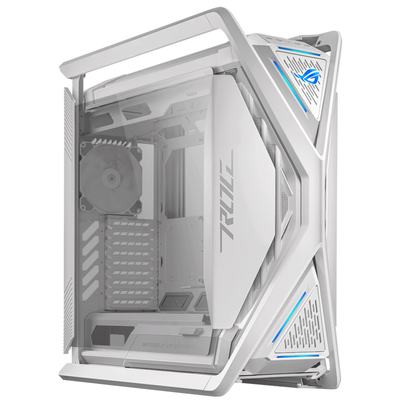 95% new ASUS ROG HYPERION white Genesis chassis, dual C-port optimized version, compatible with ROG MAXIMUS 800 series motherboards/supports EATX motherboards