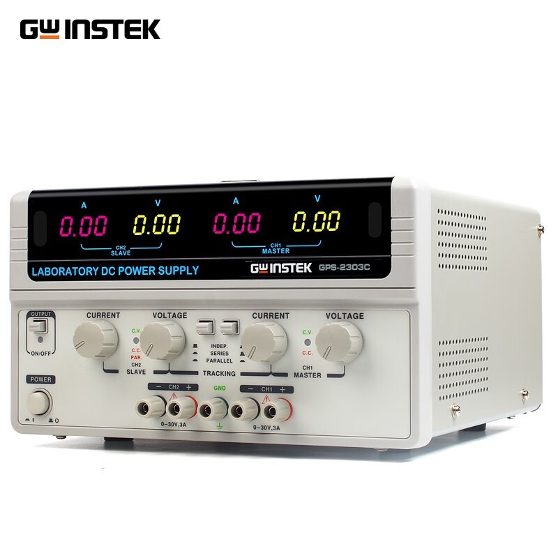 GWINSTEK Linear DC stabilized GPS-2303C multi-channel output 2/3/4 channel adjustable voltage stabilized constant current source GPS-2303C dual output 30V/3A