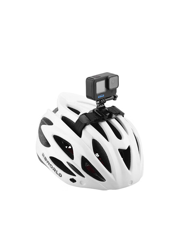 MAXGO is suitable for gopro13/12/11/10/9 bicycle helmet fixed strap bracket DJI action4 helmet Insta360 X5/X4 cycling sports camera accessories sports camera universal 360 rotation helmet strap
