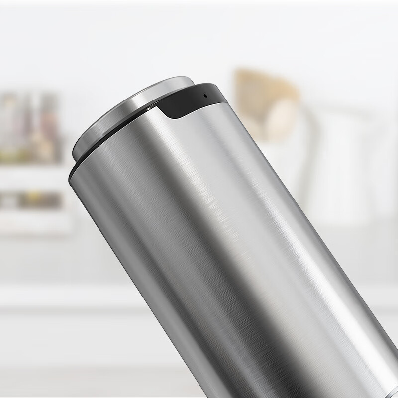 Circle Joy Electric Pepper Grinder Rechargeable Household Pepper Black Pepper Sea Salt Grinding Bottle Seasoning Bottle Jar Single Pack