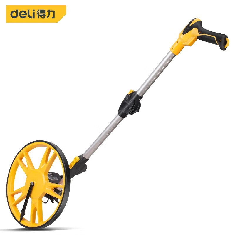 Deli distance measuring caliper roller distance meter hand-pushed roller scale electronic digital display high-precision mechanical caliper outdoor measurement large wheel mechanical caliper DL330112