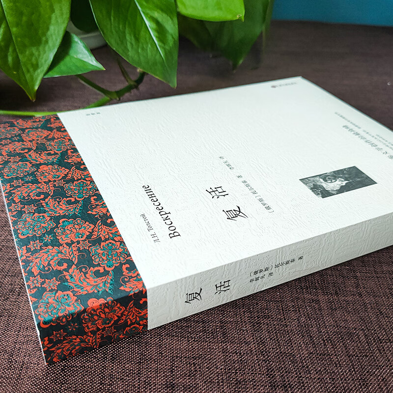 Resurrection, one of Leo Tolstoy's trilogy, complete translation without abridgement, famous translation of world classics, high school must-read classics, recommended extracurricular reading books, books